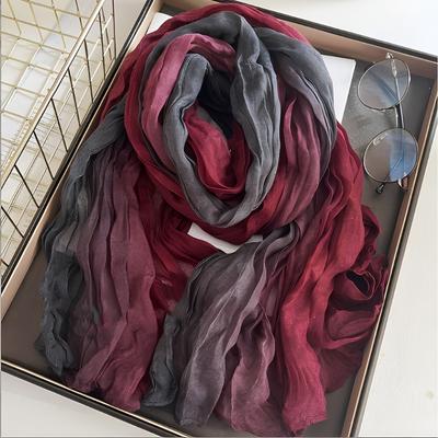 Elegante Sciarpa Pieghettata Morbida Texture Stropicciata Accessorio Collo Unisex Per Clima Freddo Occasioni Casual Formali Vestirsi