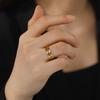 Cazador Stainless Steel Sun Crescent Moon Rings for Women Gold Color Rings 2026 Jewelry Anniversary Birthday Mother Gift New