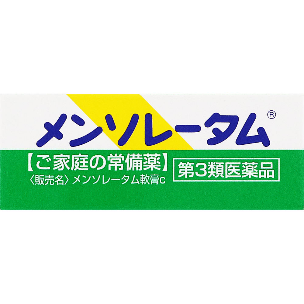 Rohto MENTHOLATUM Ointment C 12g Non-steroidal Indications: Cracks, Chapped Skin, Chilblains, Itching