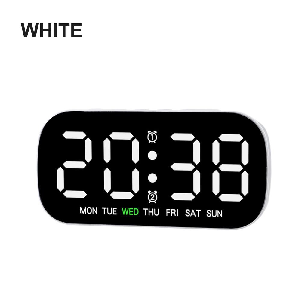 Alarm Digital LED Alarm Clocks Temperature Date Clocks Display Table Clock