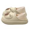 Waterproof Shoes and Slippers for Women's Indoor Home, Warm and Quiet with Velvet Cotton