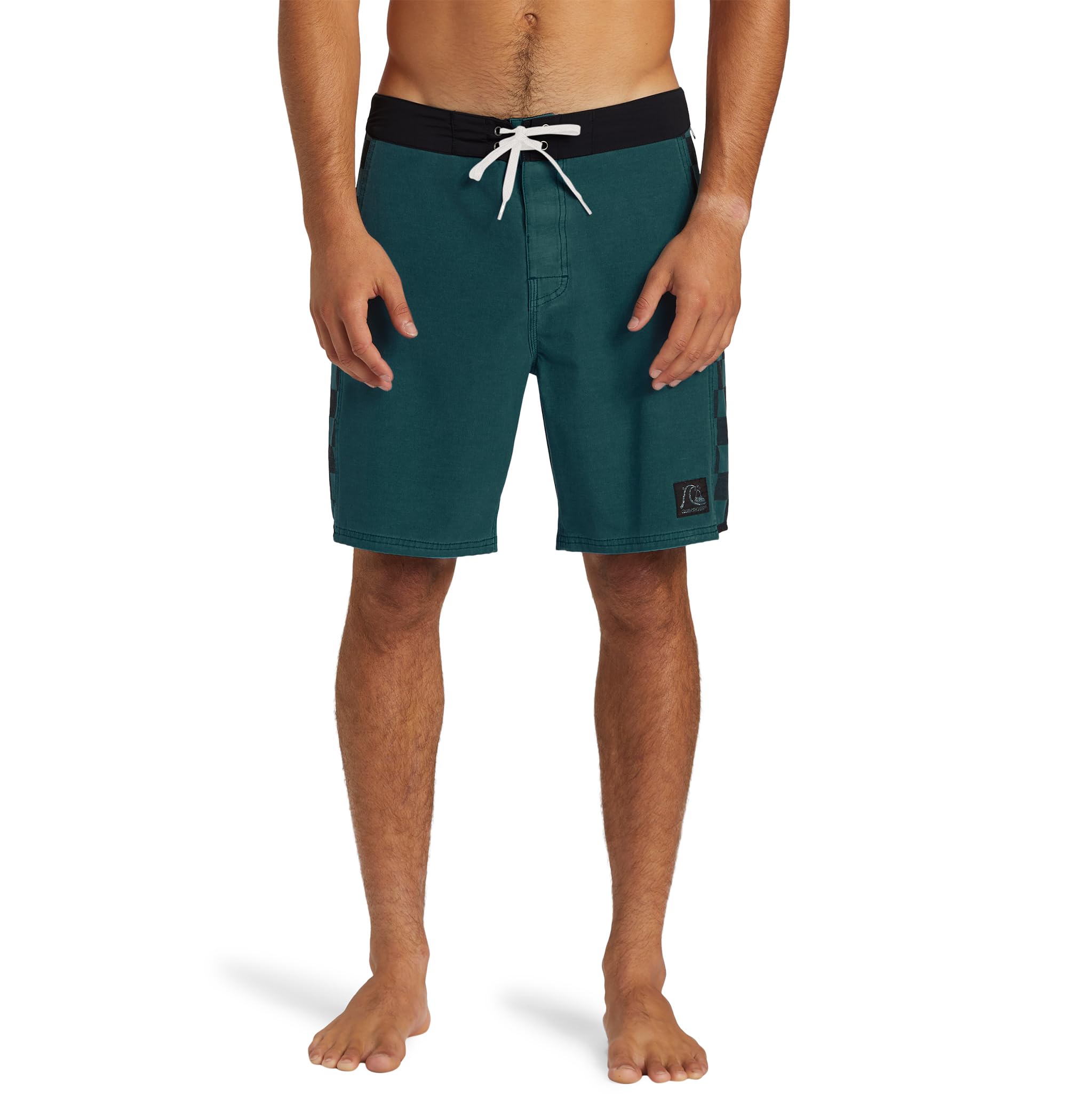 

Checkered 4-Way Stretch Mikey Light Model Board Shorts AQYBS03619 BQL0 28