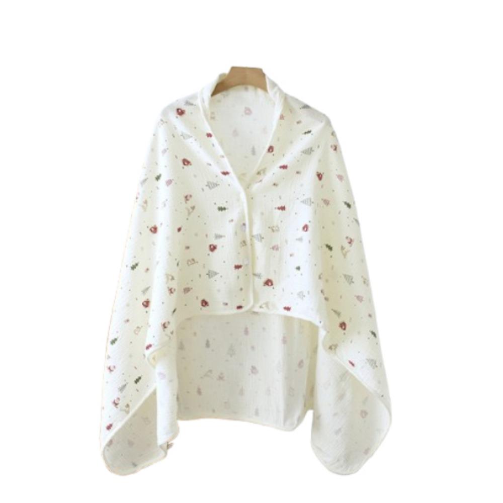 Breathable Breastfeeding Cover Floral Printed Outdoor Nursing Towel Pregnant