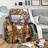 Giraffe Blanket Soft Warm Throw Blanket Nap Blanket For Couch Sofa Office Bed Camping Travel Multipurpose Gift Blanket For All Season