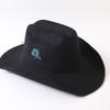 Popular European and American Classic Imitation Cashmere Felt Hat, Men's and Women's Fashion Seamless Edge Western Cowboy Hat