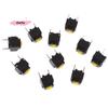 10Pcs Silent Switch Micro Mouse Button Mute 6*6*7.3mm Button for Keyboard Computer Hardware