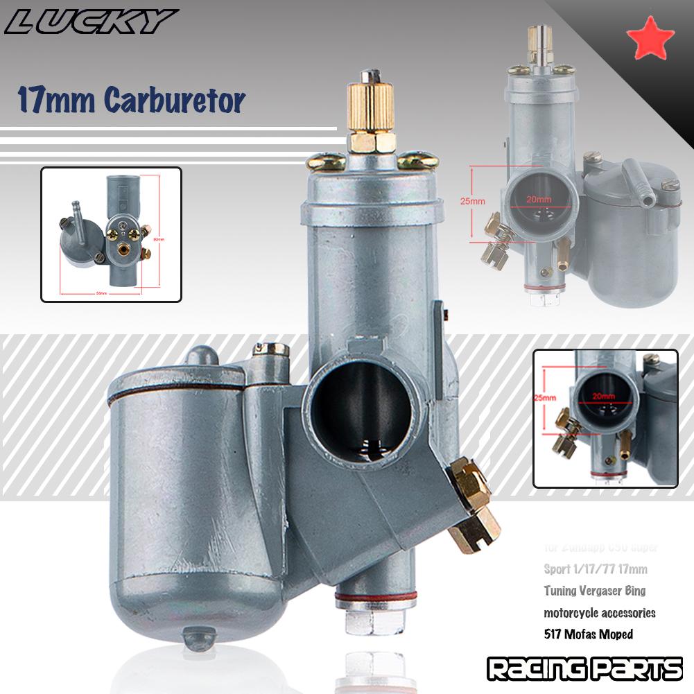 Carburatore Moto 17mm Carb Per Zundapp C50 Super Sport 1/17/77 17mm Vergaser di Tuning Bing Accessori Motocross Dirt Bike