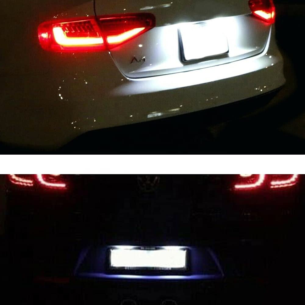 Nissan LED License Lamp License Plate Light 18LED 6500K Super White License Plate Light