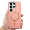 S26U Business Sle Magnetic Leather Case for Samsung S26Ultra S25Edge S24 Plus S23FE A57/37/17/07 A56/36/35 Wireless Charge Cover