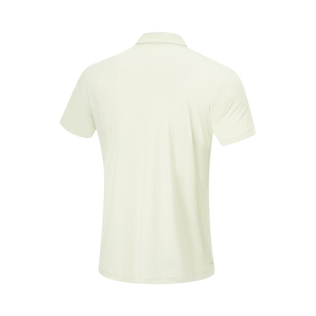 Li Ning Plain Polo Shirt Men Tops Light-Tea-Green APLT115-2