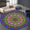 Bohemian Style Round Carpet Living Room Bedroom Carpet Home Ethnic Style Rug Floor Mat Rugs