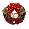 Christmas Door Decor Wreaths Realistic Hanging Wreath Garland Decoration Versatile Bow/Berry/Santa/Reindeer for Home Party Decor