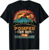 Pompeii Fun Run Geography Volcanologist Volcanology TShirt Streetwear Vintage T Shirt Camisetas