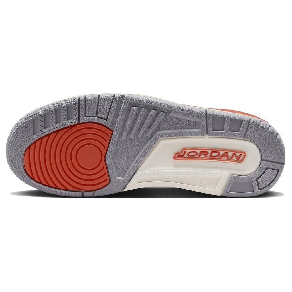 Air Jordan 3 Retro Georgia Peach Moteriški sportbačiai Balti Cosmic-Clay Sail CK9246-121