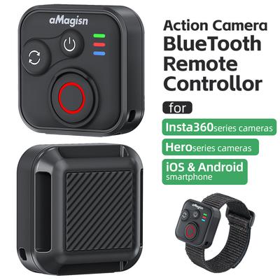 For Insta360 Ace Pro 2 X5 X4 GoPro Hero 8 9 10 11 12 13 MAX Mini Sports Cameras with IOS/Android Bluetooth Remote Control