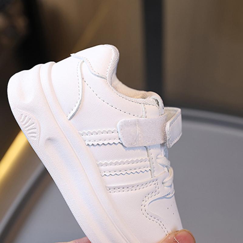 Lett sportsneakers med borrelås og myke såler for gutter og jenter, vår og høst