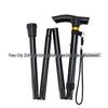 Telescopic Folding Trekking Pole: 5-Section Hiking, Climbing & Ski Walking Stick for Outdoor and Elderly Use