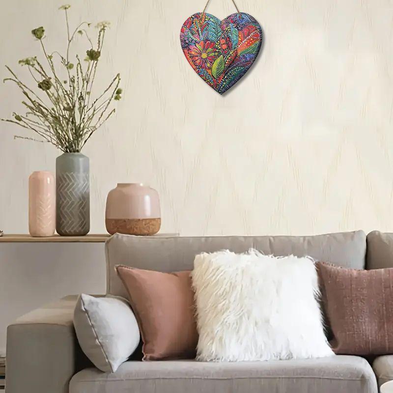 Wooden Hanging Decorative Signs, Indoor or Garden Decoration, 2D Flat Pendants, Housewarming Gifts for Friends