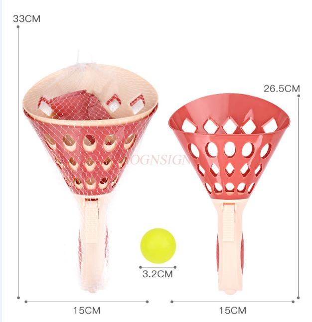 Children'S Outdoor Throwing Receiving Docking Launching Parent-Child Sports Game Elastic Ball Toy