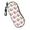 Panda Bear Couple Anime Cartoon  Glasses Case Unisex Protective Box Bubu And Dudu Eyewear Box Eyewear Container