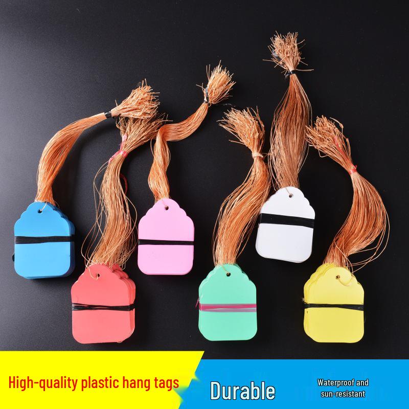 Waterproof PVC Gardening Hanging Tags for Flowers, Succulents, and Fruit Trees