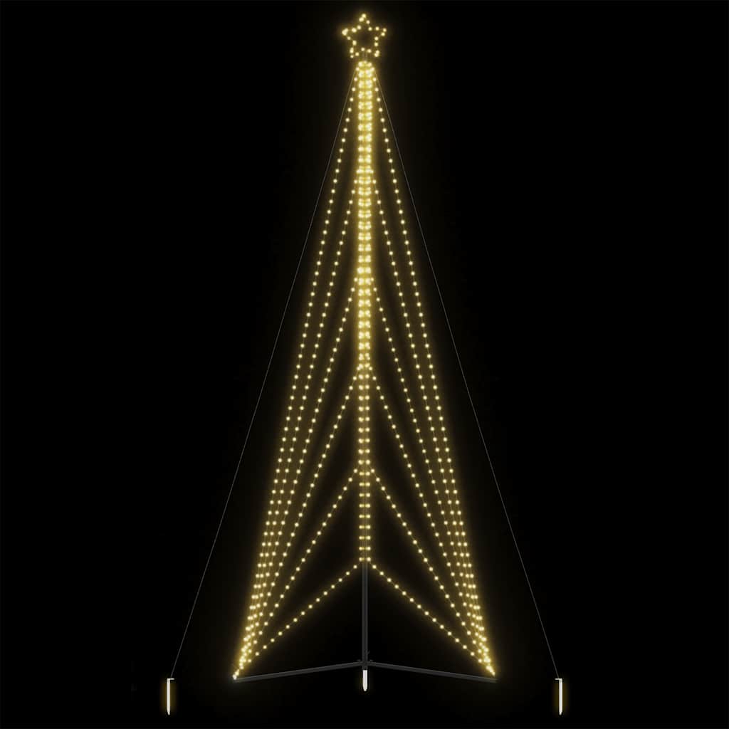 LED Christmas Tree 861 Warm White LEDs 478 cm