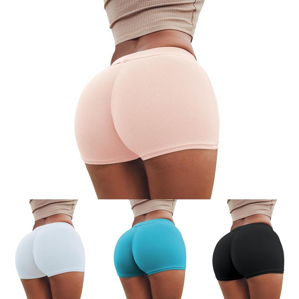 Premium Quality Activewear Yoga Women Summer Casual Sports Gym Workout Waistband Skinny Shorts For Ultimate Comfort