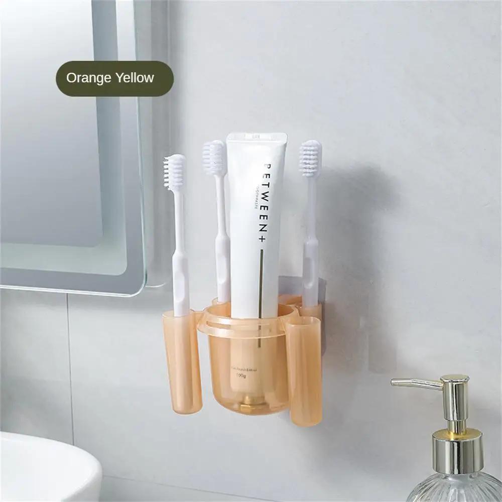 Family-Specific Electric Toothbrush Storage – High-Quality Design, Neat & Space-Saving, Durable Material for Health Protection