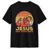 Jesus Has Your Back T Shirt Summer Hipster TShirts Unisex Cotton ONeck Plus Size Tees Short Sleeve Vintage Tops