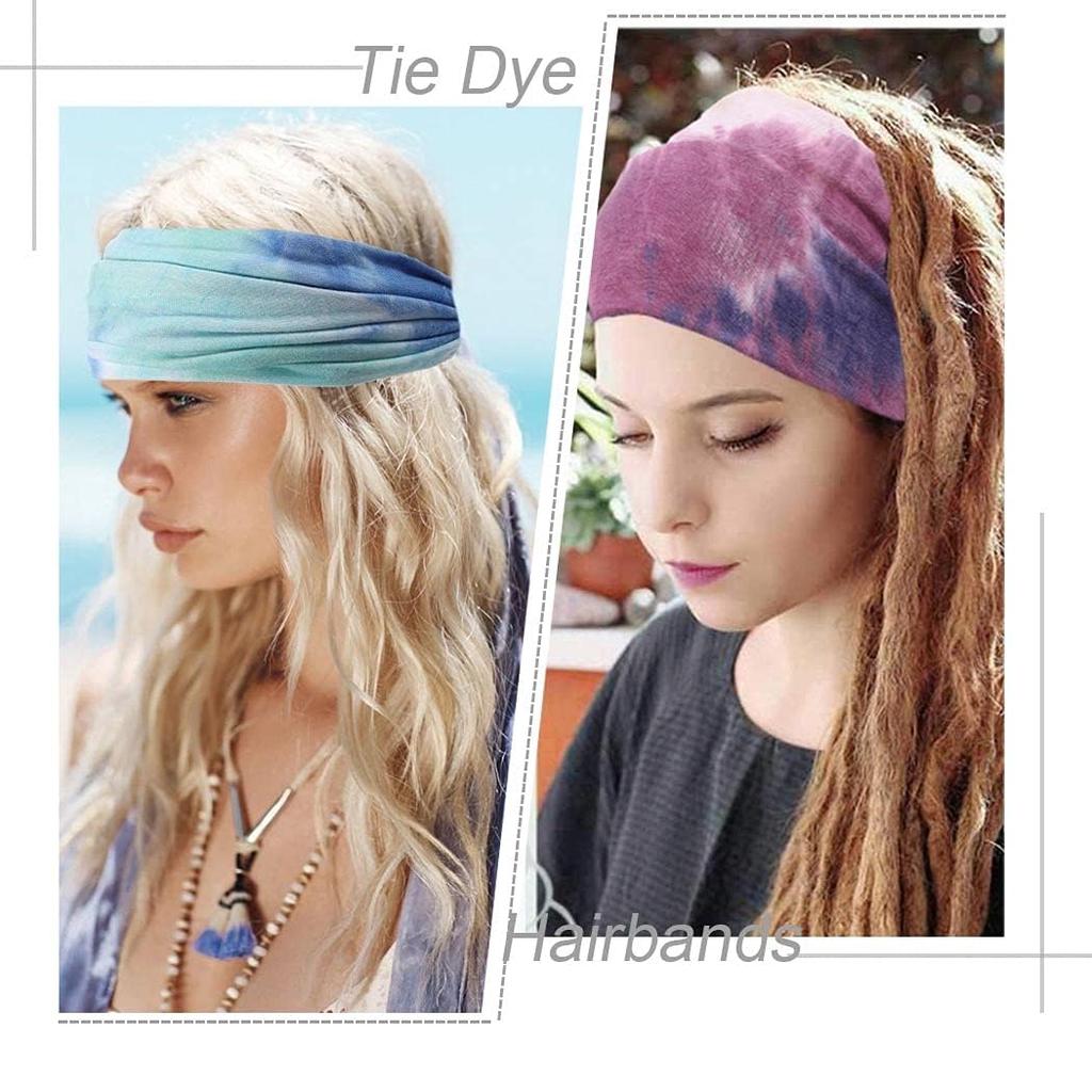 Wide Fits Forehead Widths Elastic Wide Headbands for Head Fashion Hair G Headbands, 18cm/15cm, Headbands, Turbans, Women, Turbans, Bandanas, Wraps,