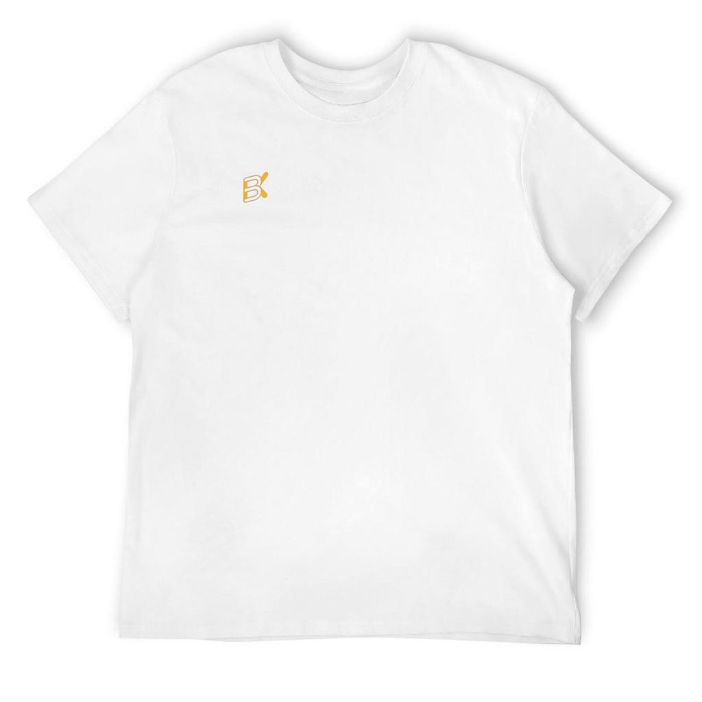 3BX Gelbes T-Shirt Grafik-T-Shirt individuelles T-Shirt Jungen Weißes Oversize-T-Shirt Übergrößen-T-Shirts für Herren