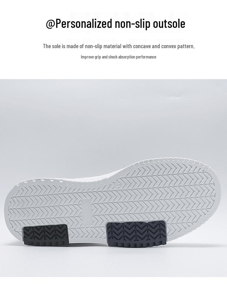 Herren Frühling Atmungsaktive Canvas Schuhe - Trendige Weiße Vielseitige Skate Sneaker