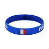 2026 World Cup Silicone Wristband: Mexico, USA, Canada Flags, Cheering Football Fan Accessory