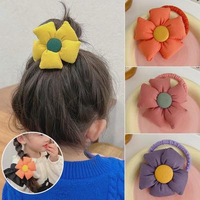 Fasce Colorate Elastiche con Fiori per Bambini: Accessori per capelli delicati e non dannosi