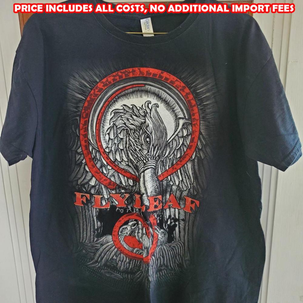 Rare 2010 Tour Flyleaf Band  Size S to 5XL SE400 Unisex T-Shirt M