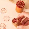 Tampon à biscuits réutilisable en bois pour décoration de gâteaux chinois