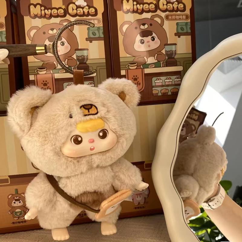 

1 шт. Аниме фигурки коллекционная модель таинственная коробка кафе дом Миии винил плюшевые игрушки слепая коробка милая кукла сумка кулон для девочки подарок Random