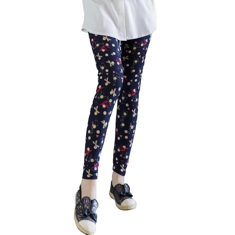 

[MT s SHOP] leggings ladies pants Patterned item 9/4 length Beautiful legs Expansion and contraction stretch material skinny free size FA399