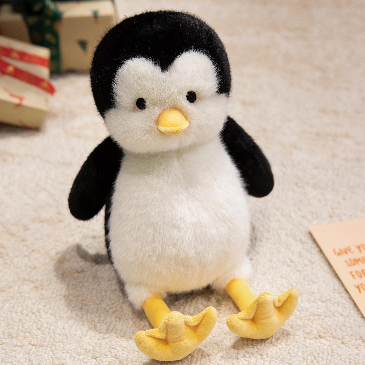 

Long-legged Animal Doll Monkey Plush Toy Pig Doll Penguin Children Accompanying Doll Birthday Gift 38cm