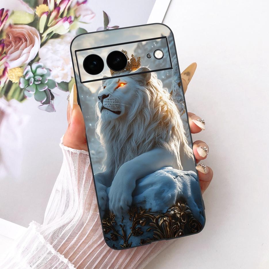 For Google Pixel 7A Case Pixel7 Pro Luxury Flower Butterfly Painted Cover Soft Silicone Case For Google Pixel 7 Pro Pixel7A Bags
