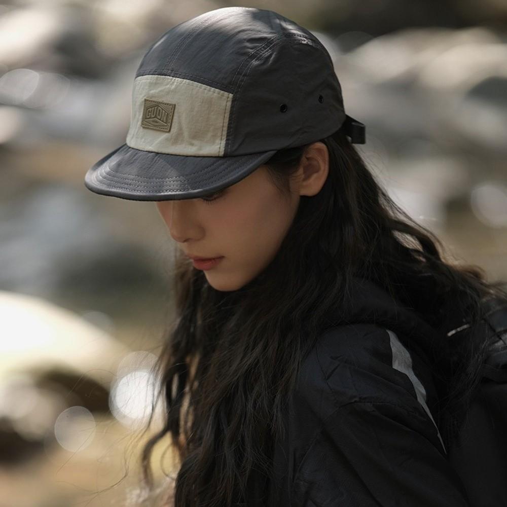 Japanese Style Baseball Cap Quick-Drying Sun Visor Cap Versatile Short Brim Cap Unisex