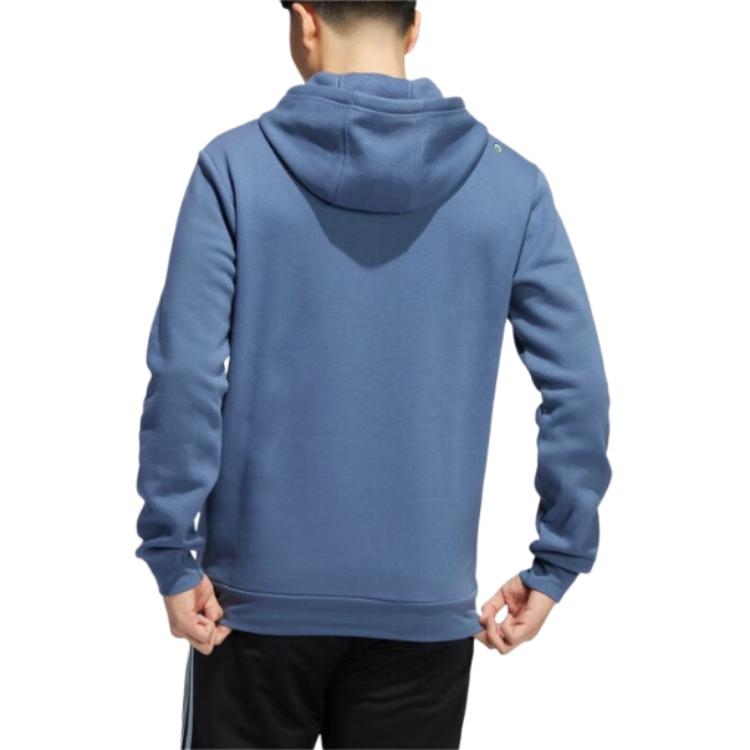 Adidas Sweatshirts Men's Wonder Asphalt Gray Hooded Moderate Regular HK6755