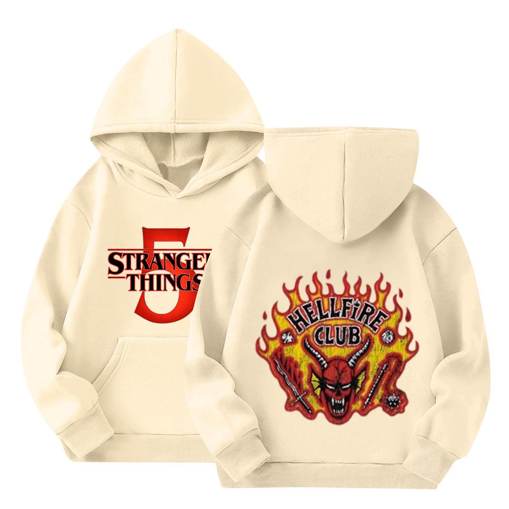 Kinder Kapuzenpullover mit Farbverlaufdruck Langarm Lockeres Sweatshirt Sweatshirt