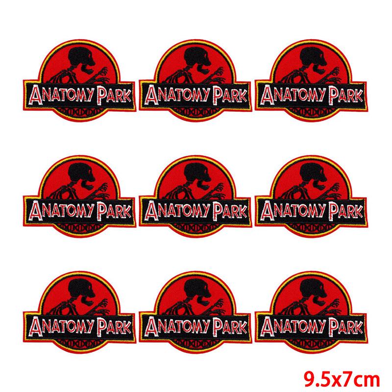 10 ks/šarže Vyšívací nášivka Nažehlovací záplaty na oděvy Záplaty na oděvy Bundy Dekor Nášivka Šití potřeby