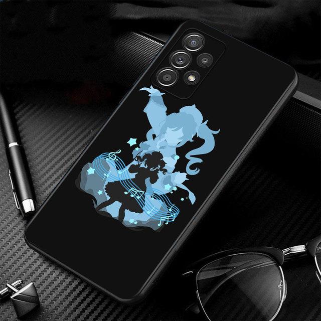 Telefon Funda Genshin Impact Anime Für Samsung Galaxy A71 A52 A41 A51 A02s A12 A21s A72 A32 4g A31 a53 A23 A13 A52s 5g Capinha