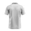 Men's summer geometric patterned short sleeved shirt