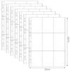 11-Hole Photo Album Pages A4 Photocards Sleeves Binder Refill Inner Page