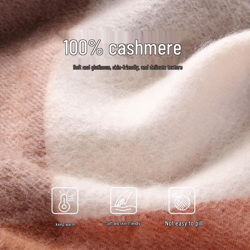 Hengyuanxiang Autumn/Winter Cashmere Scarf & Shawl