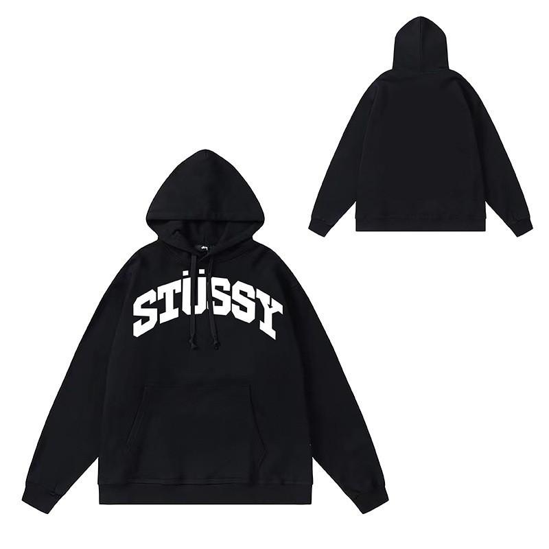 Mens Oversized Hooded Sweatshirt With Letter Print Heavyweight Cotton Winter Streetwear Style