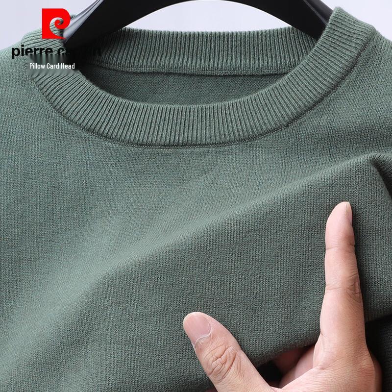 

Pierre Cardin Men s Round Neck Pullover Knit Sweater M